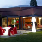 Indoor Stehleuchte Slide Pivot hellweiß hergestellt in Italien Viadurini