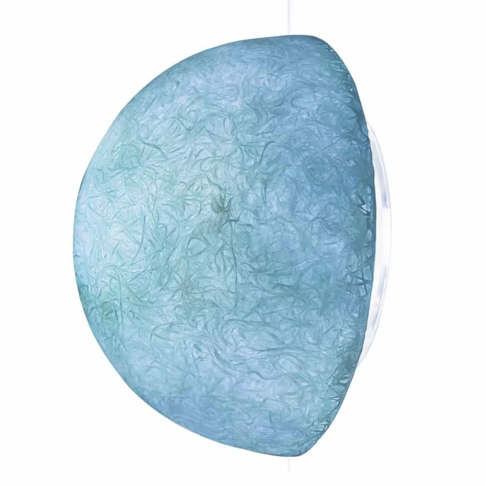 Designer Wandleuchte In-es.artdesign Button aus farbigem Nebulite Viadurini