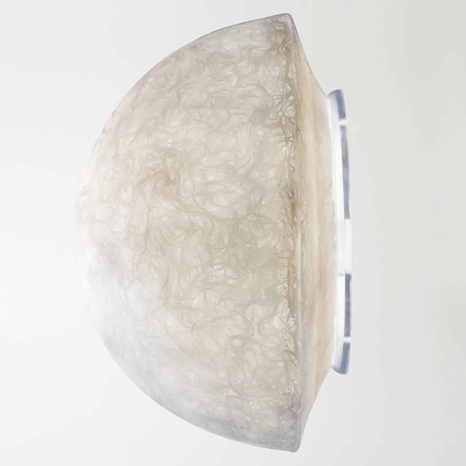 Designer Wandleuchte In-es.artdesign Button aus farbigem Nebulite Viadurini