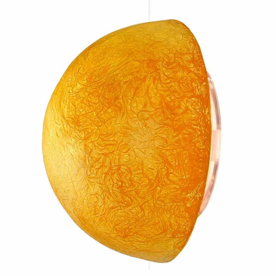 Designer Wandleuchte In-es.artdesign Button aus farbigem Nebulite Viadurini