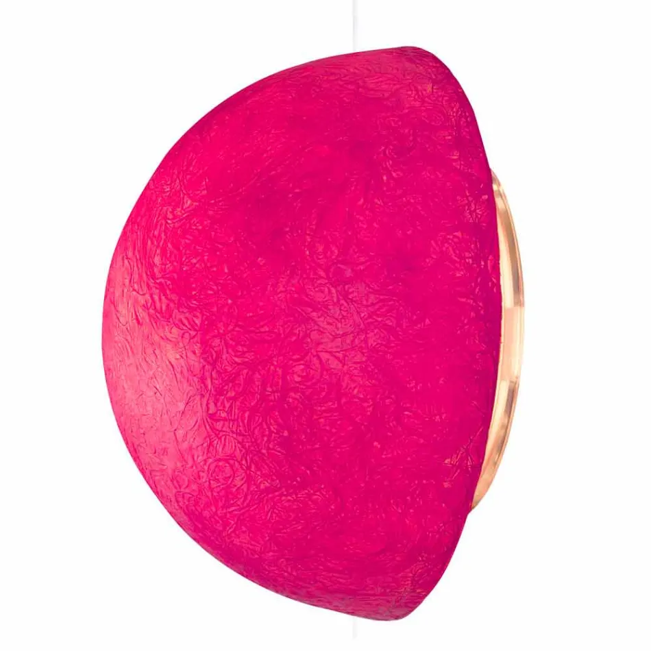 Designer Wandleuchte In-es.artdesign Button aus farbigem Nebulite Viadurini