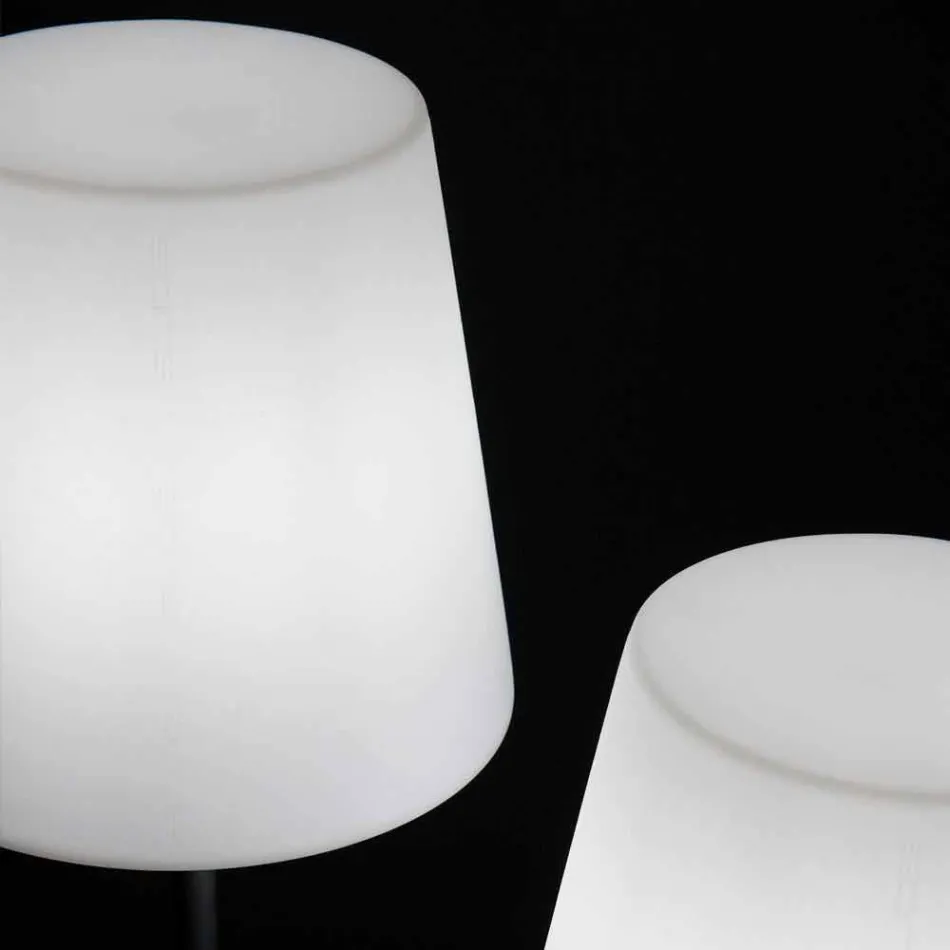 Stehlampe Design Ali Baba Steel Slide Metall hergestellt in Italien Viadurini