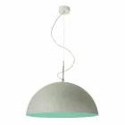 Hängeleuchte Design-Lampe In-es.artdesign Mezza Luna Cement paint Viadurini