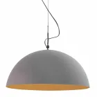 Hängeleuchte Design-Lampe In-es.artdesign Mezza Luna Cement paint Viadurini