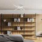 Elegante Lampe aus Glas und Metall, hergestellt in Italien für anspruchsvolle Interieurs – Idra Viadurini