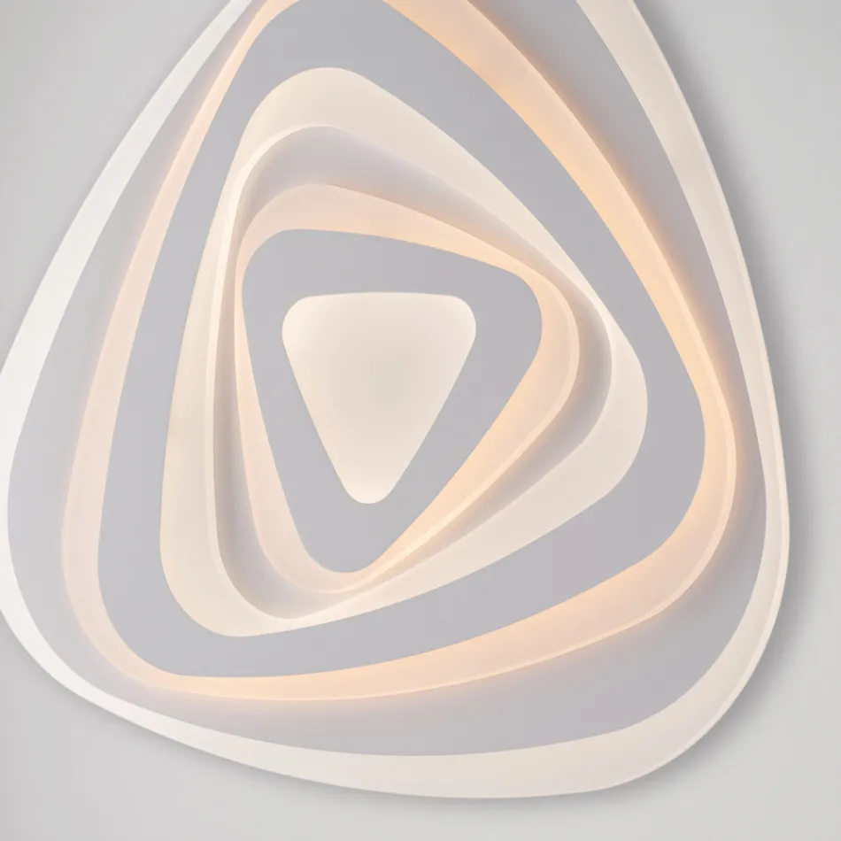 Elegante Lampe aus Glas und Metall, hergestellt in Italien für anspruchsvolle Interieurs – Rigel Viadurini