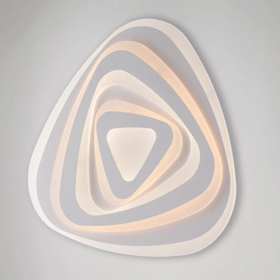 Elegante Lampe aus Glas und Metall, hergestellt in Italien für anspruchsvolle Interieurs – Rigel Viadurini