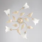 Elegante Lampe aus Glas und Metall, hergestellt in Italien, für anspruchsvolle Interieurs – Sirio Viadurini