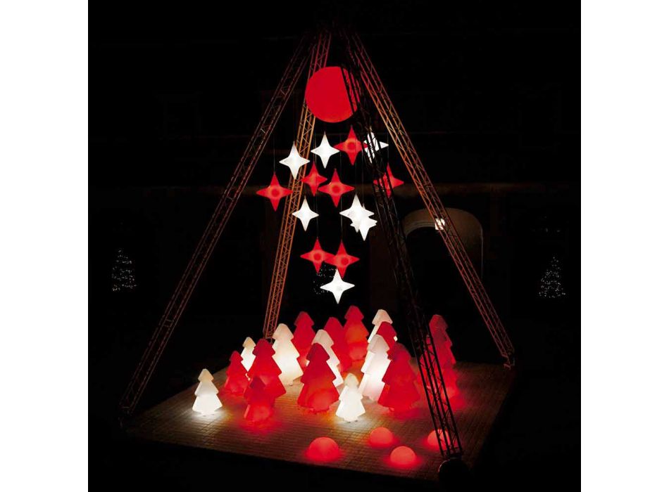 Dekorative Leuchte Lightree Weihnachtsbaum im Freien hergestellt in Italien Viadurini
