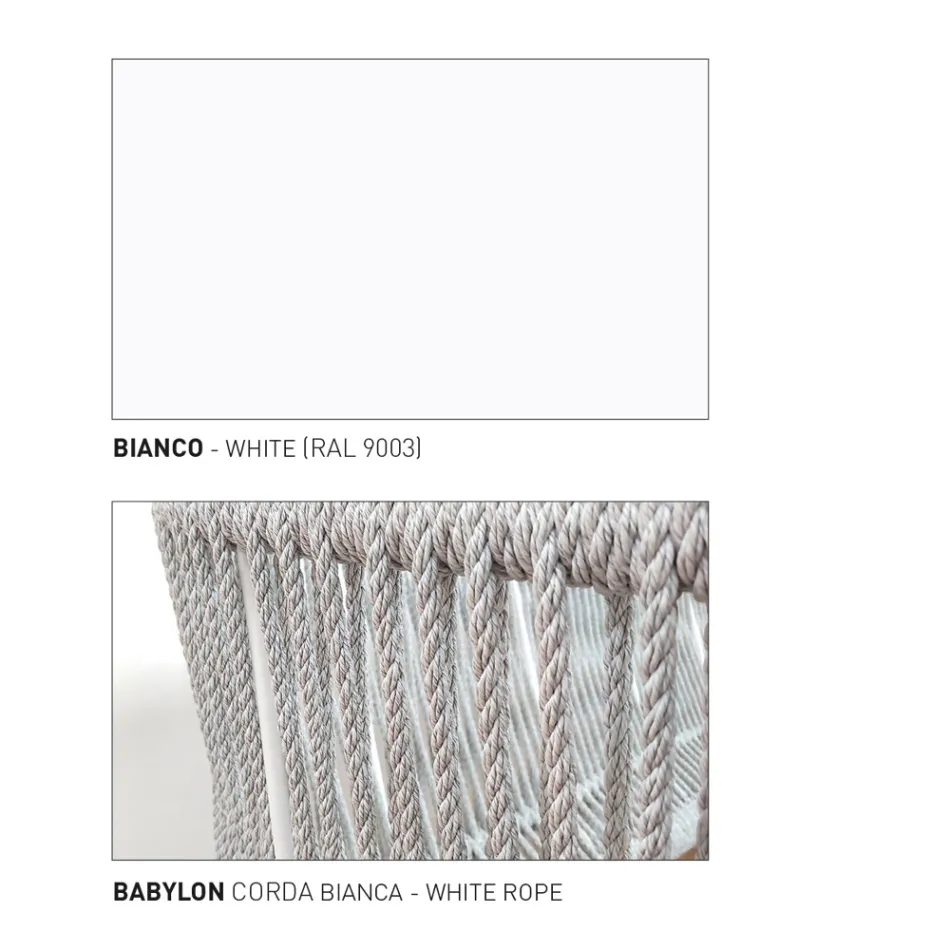 Gartenlampe aus Aluminium und Faser Made in Italy - Cricket von Varaschin Viadurini