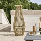 Gartenlampe aus Aluminium und Faser Made in Italy - Cricket von Varaschin Viadurini