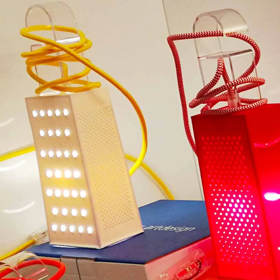 Tischlaprene-Lampe In-es.artdesign Modern Cacio & Pepe Viadurini
