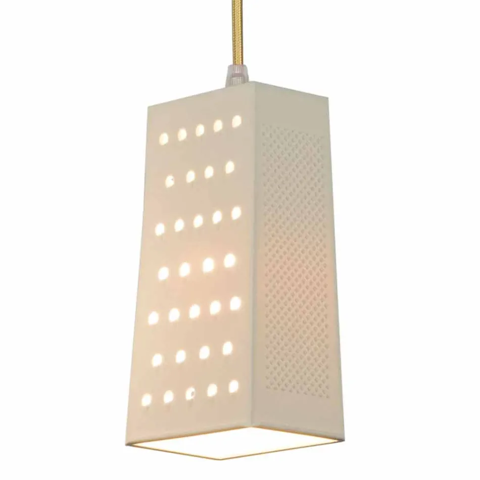 Pendelleuchte aus Laprene In-es.artdesign Cacio & Pepe 2-farbig Viadurini