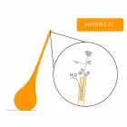 Design Kunststofflampe mit leuchtender Blumenvase - Ampulle von Myyour Viadurini