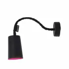 Wandmontierte Kunstharzlampe In-es.artdesign Malen Sie mit einer modernen Platte Viadurini