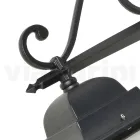 Glaslampe mit Struktur aus Aluminiumdruckguss Made in Italy - Scintilla Viadurini