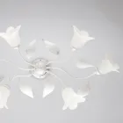 In Italien gefertigte Lampe aus Glas und Metall für stilvolle Einrichtungen – Sirio Viadurini