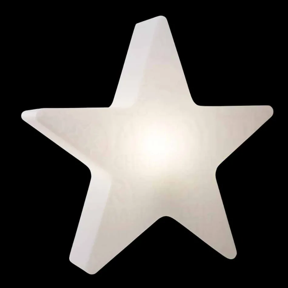 Innen- oder Außenlampe in Weiß, Rot oder Grün, Solar- oder E27-Lampe - Natalestar Viadurini