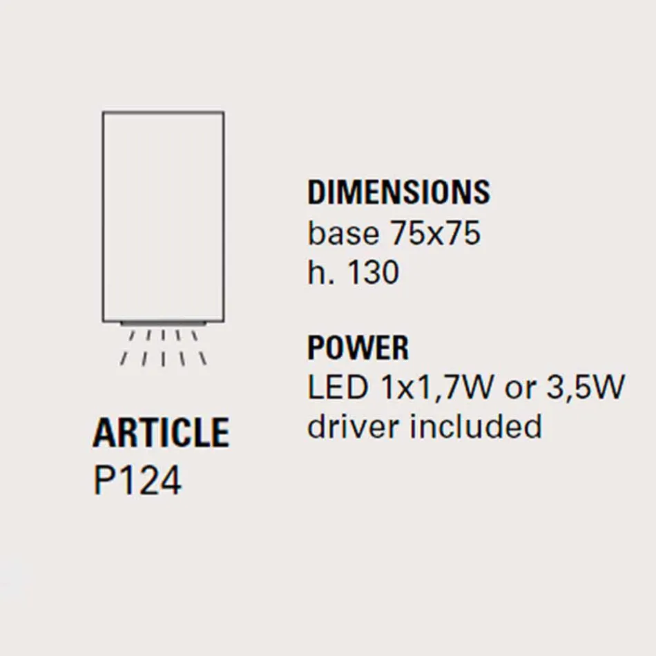 LED-Deckenleuchte aus Terrakotta für den Außenbereich, Smith - Toscot Viadurini