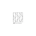 RGB-LED-Lampe in transparentem Acryl-Kristall-Laser-Dekor - Robiola Viadurini