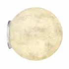 Moderne Wandleuchte In-es.artdesign A. Moon in Nebulite Viadurini