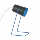 Moderne Tischlampe In-es.artdesign Paint T-Tafeleffekt Viadurini