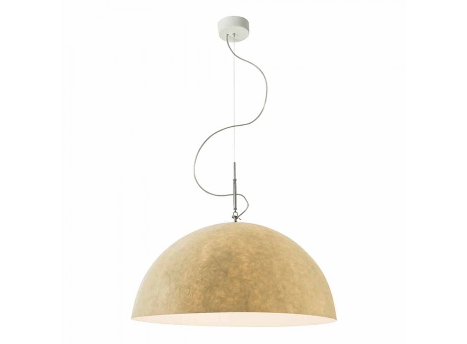 Moderne Lampe In-es.artdesign Mezza Luna Suspensionsnebulit Viadurini