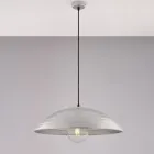 Moderne Lampe aus Glas und Metall, hergestellt in Italien, ideal für jeden Raum – Cygnus Viadurini