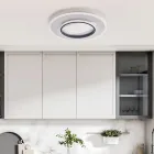 Moderne Lampe aus Glas und Metall, hergestellt in Italien, ideal für jeden Raum – Pavo Viadurini