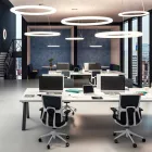 Moderne runde Hängelampe aus Polyethylen Made in Italy - Slide Giotto Viadurini