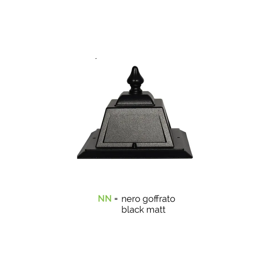 Außenwandleuchte im Vintage-Stil aus Aluminium, hergestellt in Italien – Doroty Viadurini