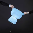 Reiner farbiger Tischlampenbär aus Italien Viadurini