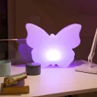 Lampe für Außen- oder Innenräume, White Butterfly Modern Design - Farfallastar Viadurini