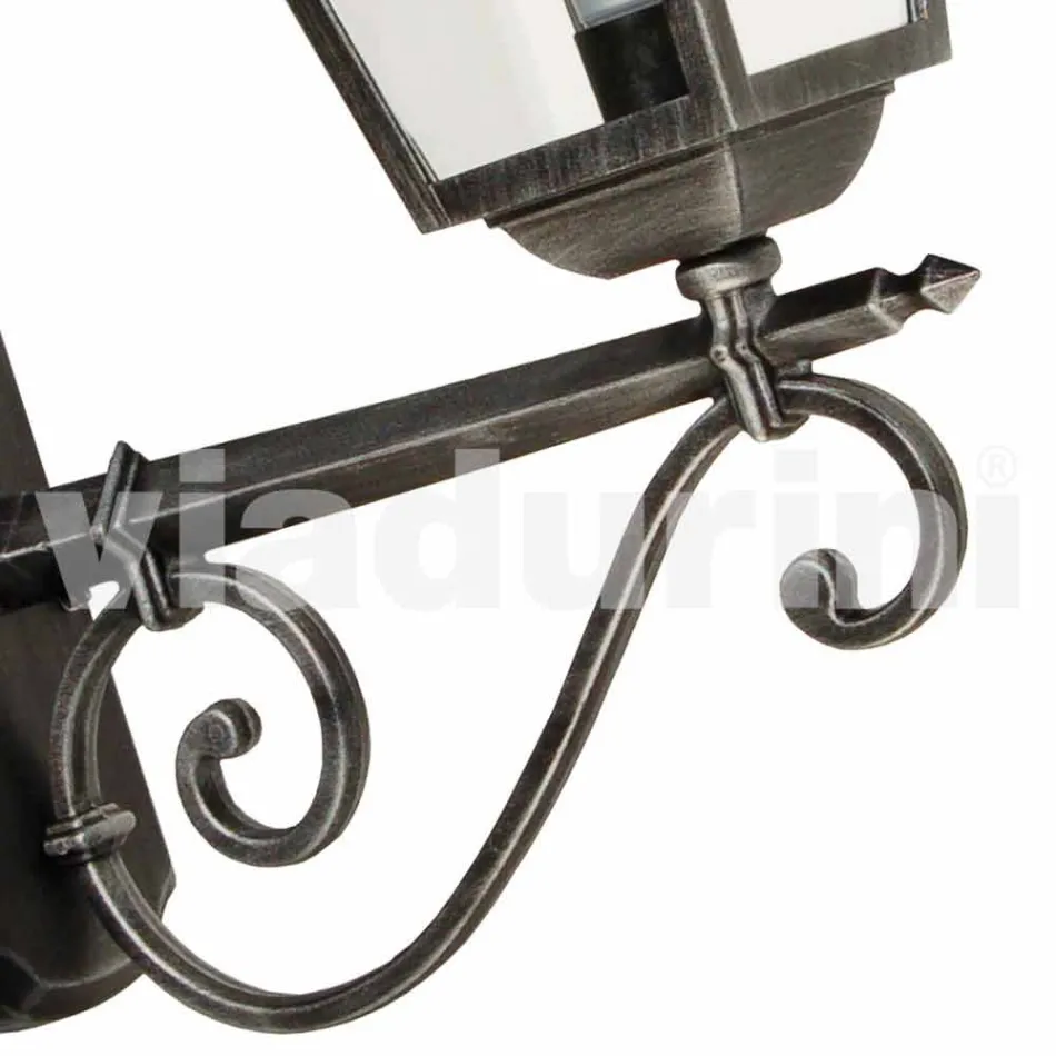 Außenwandleuchte aus Aluminium hergestellt in Italien, Aquilina Viadurini