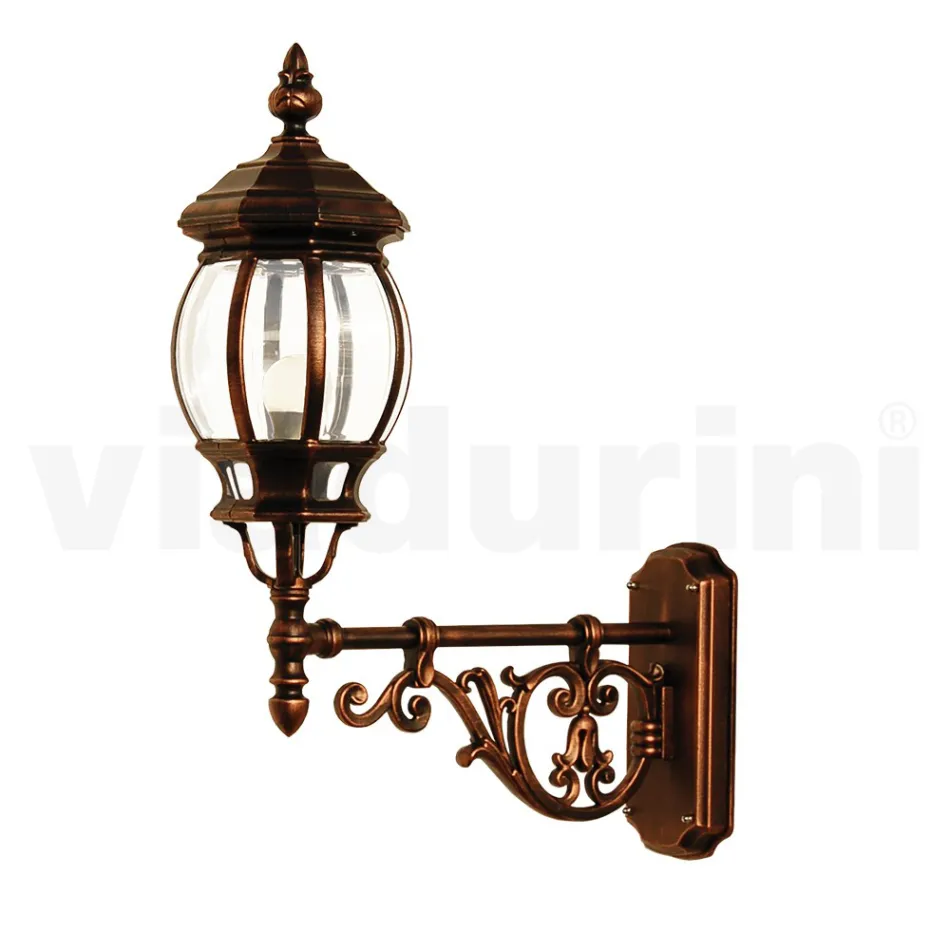 Außenwandleuchte aus Aluminium, hergestellt in Italien – Leona Viadurini