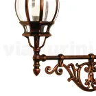 Außenwandleuchte aus Aluminium, hergestellt in Italien – Leona Viadurini