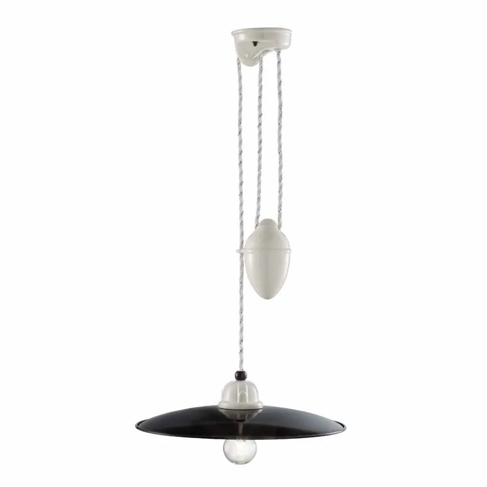 Lampe und ab handgemachte Keramik Melissa Ferroluce Viadurini