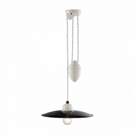 Lampe und ab handgemachte Keramik Melissa Ferroluce Viadurini