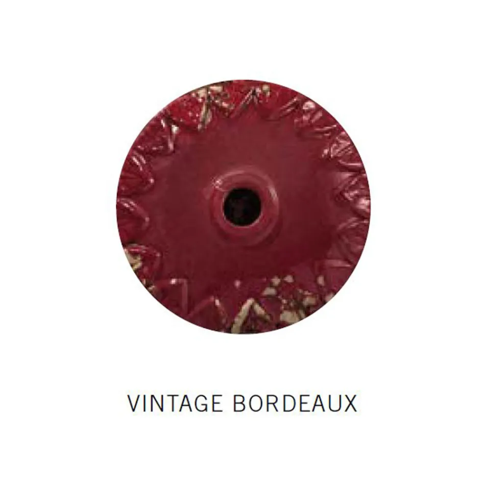 Handwerkliche und industrielle Pendelleuchte aus Keramik und Eisen - Industriell Viadurini