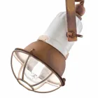 verstellbare Pendelleuchte Keramik und Metall Alayna Ferroluce Viadurini