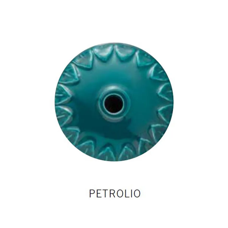 Hängelampe Handgefertigte Keramik und antikes Vintage-Messing - Farben Viadurini