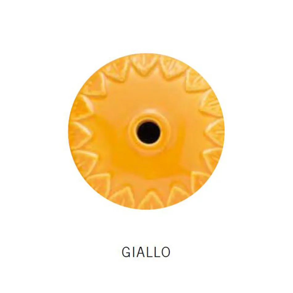 Hängelampe Handgefertigte Keramik und antikes Vintage-Messing - Farben Viadurini