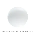 Handgefertigte Hängelampe aus mundgeblasenem weißem Venedig-Glas - Schnee Viadurini