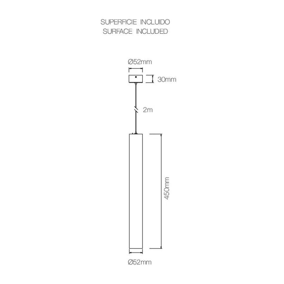 Dekorative Pendelleuchte aus weißem oder schwarzem Aluminium, 2 Stück - Rebolla Viadurini