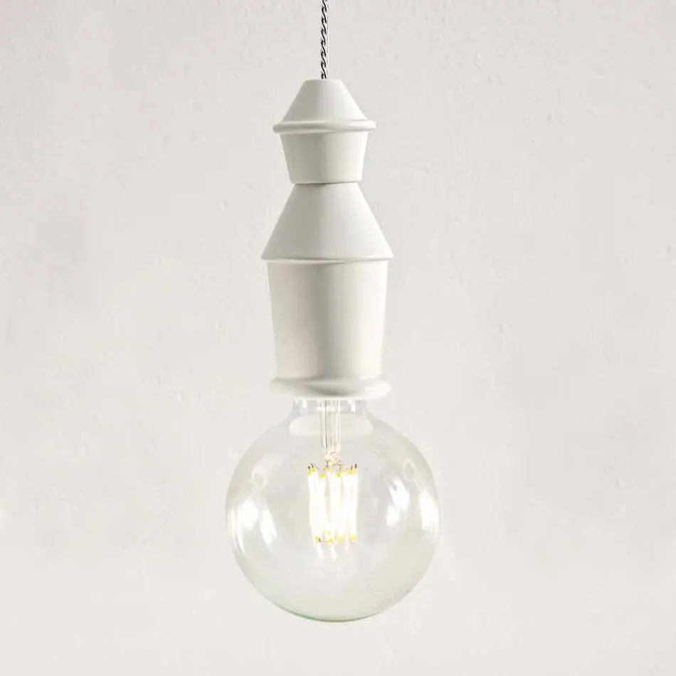 Hängelampe aus Keramik - Fate von Aldo Bernardi Viadurini