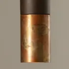 Hängelampe aus Keramik und Kupfer handgefertigt in Italien - Toscot Match Viadurini