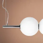 Hängelampe aus mundgeblasenem venezianischem Glas - Jupiter Viadurini