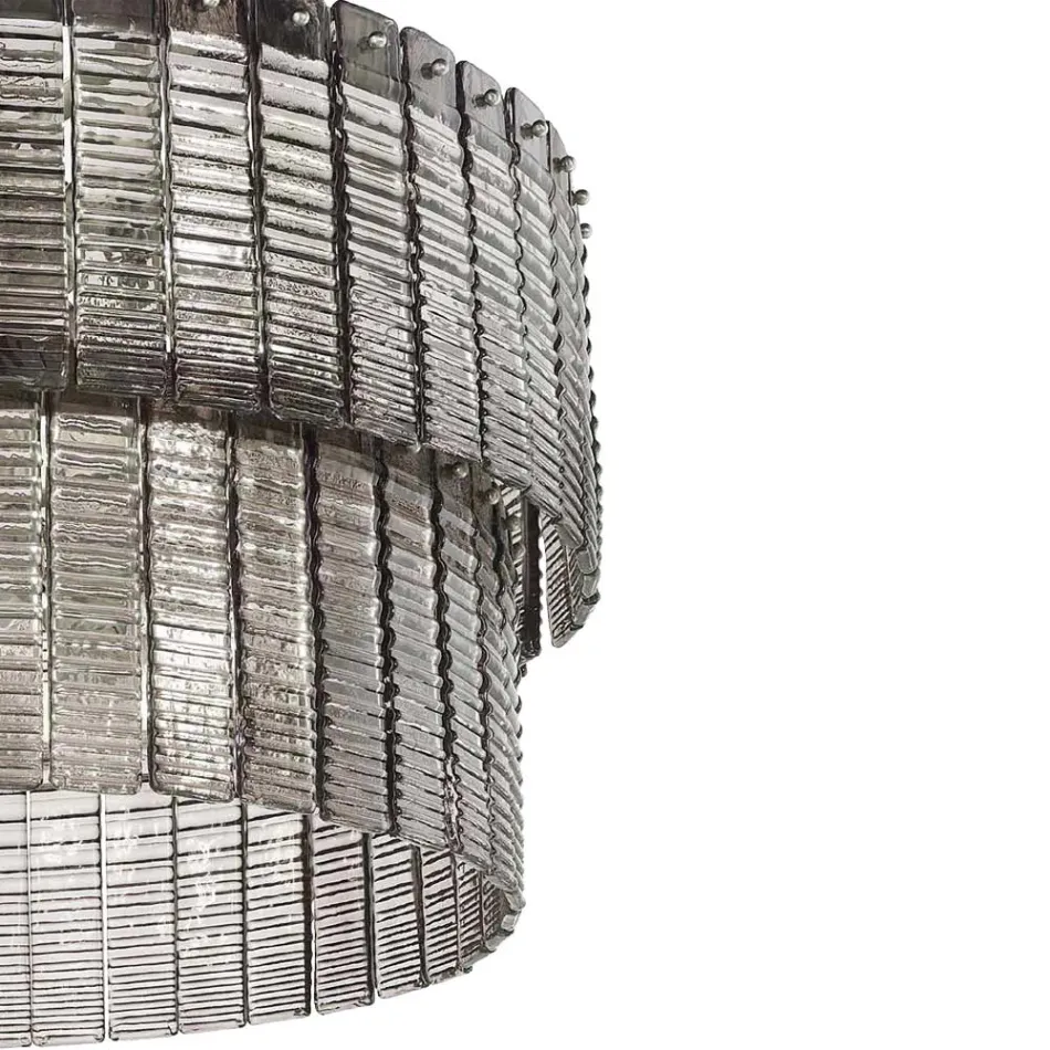 Moderne Hängelampe aus handgefertigtem Luxusglas Made in Italy - Valadier Viadurini