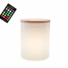 Tischleuchte für Außen- oder Innenausstattung mit LED, Solar oder E27 - Tamburostar Viadurini