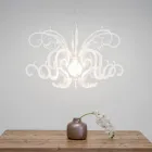 Hängeleuchter aus weißem Plexiglas recycelbarem Design - Sancho Viadurini